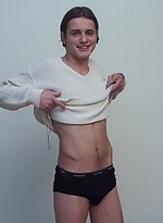 Young czech twink posing by Czech Boys