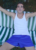Naked european boy outdoors by Czech Boys