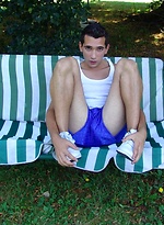 Naked european boy outdoors by Czech Boys
