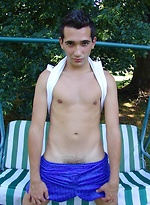 Naked european boy outdoors by Czech Boys