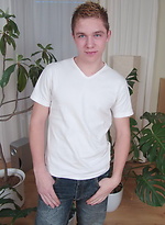 CUte twink posing and jacking off by Czech Boys