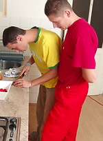 Cute twinks fucking in the kitchen by Czech Boys
