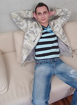 Euro boy shows uncut cock by Czech Boys