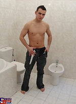 Straight boy shows cock by Czech Boys