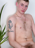 Smooth chest and hairy legs by English Lads