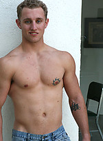 Cute frat jock posing by Frat Men