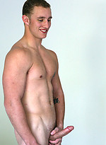 Cute frat jock posing by Frat Men