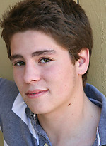 Cute twink Austin posing by Frat Men
