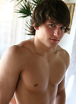 Cute frat jock Daniel posing by Frat Men