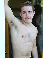 Cute frat jock posing by Frat Men