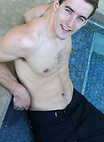 Cute frat jock posing by Frat Men