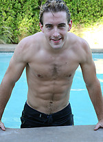 Cute frat jock posing by Frat Men