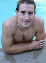 Cute frat jock posing by Frat Men