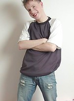 Smooth uncut twink boy jerking off by Czech Boys