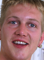 Blond Str8 lad - with a big handful of uncut meat by English Lads