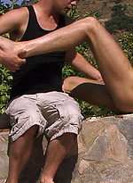OUtdoor oral sex by English Lads