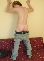 Cute twink boy sripping by Czech Boys