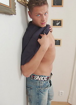 Curious boy jerking off dick by Czech Boys