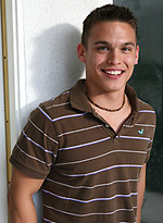 Muscled twink Dane by Frat Men