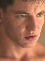 Cute college jock plays with dick by Frat Men