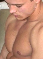 Sexy collge dude naked by Frat Men
