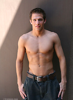 Hot sexy jock Nash posing naked by Frat Men
