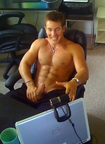 Hot nice jock posing by Frat Men