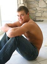 Cute muscled twink Tucker by Frat Men