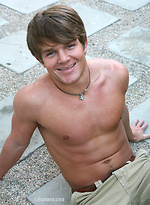 Cute muscled twink Chip by Frat Men
