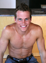 Sexy jock Joshua naked by Frat Men