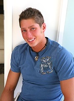 Muscle jock Tate jacking off dick by Frat Men