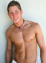 Muscle jock Tate jacking off dick by Frat Men
