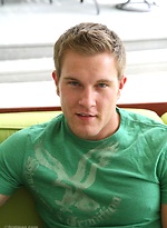 Blond muscle stud Weston by Frat Men