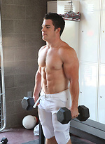 Trent shows his perfect body by Frat Men