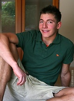 Cute college boy jacking off cock by Frat Men