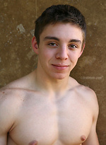 Parker shows his sixpack by Frat Men