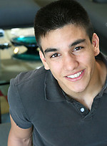 Diego, hot latino jock naked by Frat Men