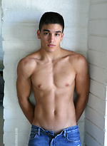 Diego, hot latino jock naked by Frat Men