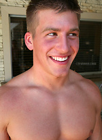 Nice collge dudes posing by Frat Men