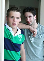 Ricky and Dean palys with their cocks by Frat Men