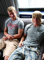 Trey and Ross jacking off together by Frat Men
