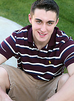 Alan posing naked by Frat Men