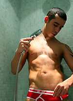 Taking a Long Hot Shower with my Heavy Cocked Mate Daniel by Bentley Race