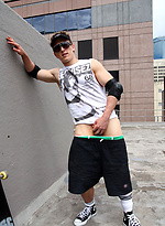 Naked in the City Centre with Brad Thomas by Bentley Race