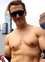 Naked in the City Centre with Brad Thomas by Bentley Race