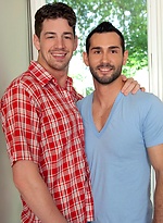 Andrew Stark and Trevor Cash make a great pair.  They both have adorable good looks.  They both have smooth muscular jock bodies.  Both give you that by Randy Blue With Trevor Cash,Andrew Stark