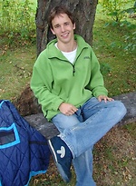 Nice twink outdoors by Czech Boys