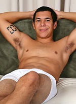 Latino boy Cooper posing nude by ChaosMen