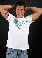 Latino boy Cooper posing nude by ChaosMen
