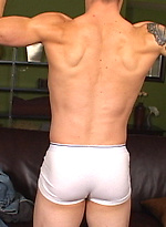 Franke posing naked and jerking off dick by ChaosMen